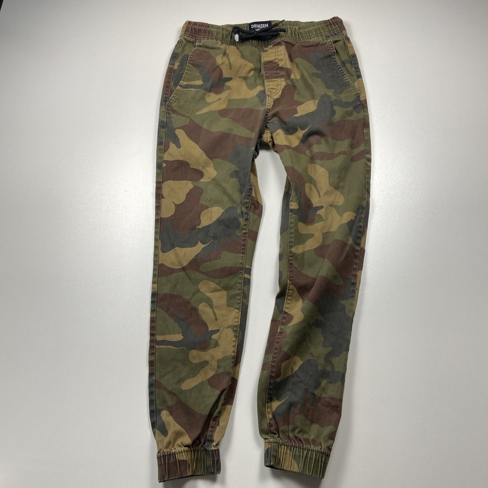 Denizen from Levi's Camouflage Jogger Pants Size S Camo‎ Cotton Blend Trousers